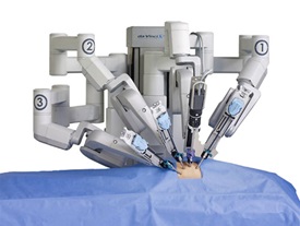 DaVinci robotic surgery