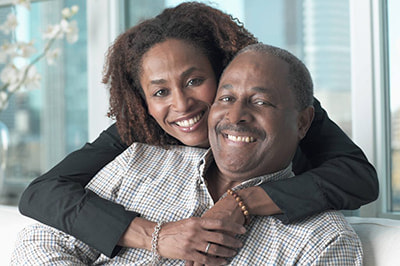 african-american-couple-smiling