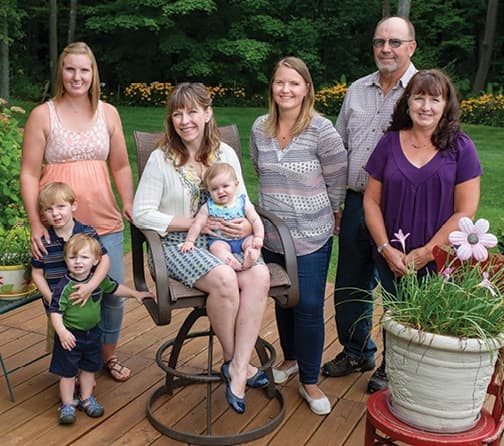 Family ties: 3 generations, 1 provider