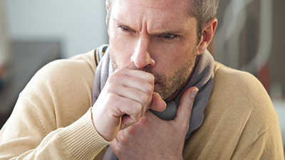 Man with Cough