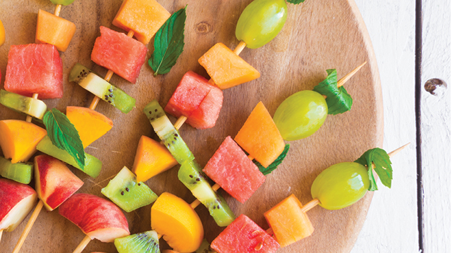 Fruit kabobs