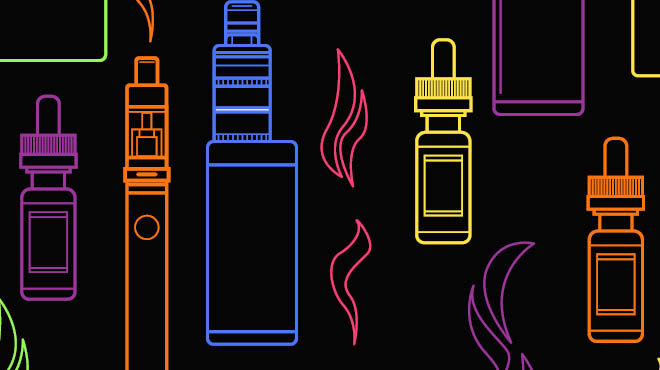 Juuling devices illustration
