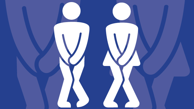 Overactive bladder illustration