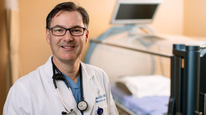 Michael Ulrich, M.D., is a hyperbaric medicine and wound care specialist.