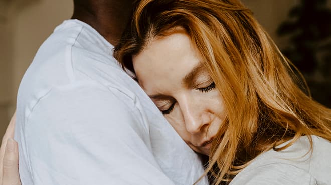 Hugging for comfort