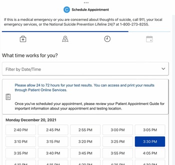 Mayo Clinic app online scheduling