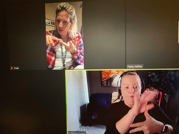 ASL Evie and Colleen